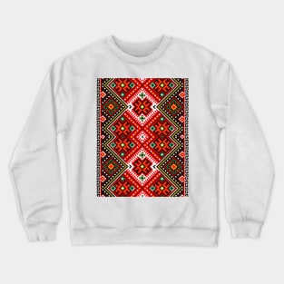 Ukrainian Ethnic Crewneck Sweatshirt